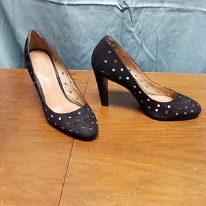 Corso Como suede leather pumps